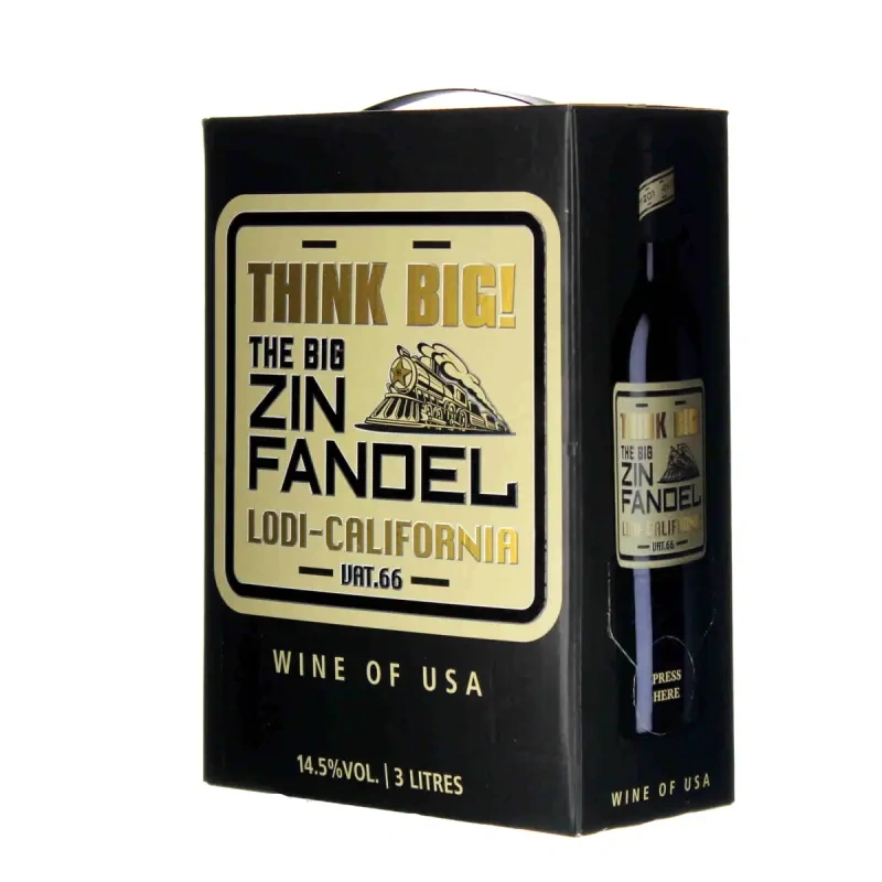 Think Big Zinfandel 14,5%vol BIB 3L