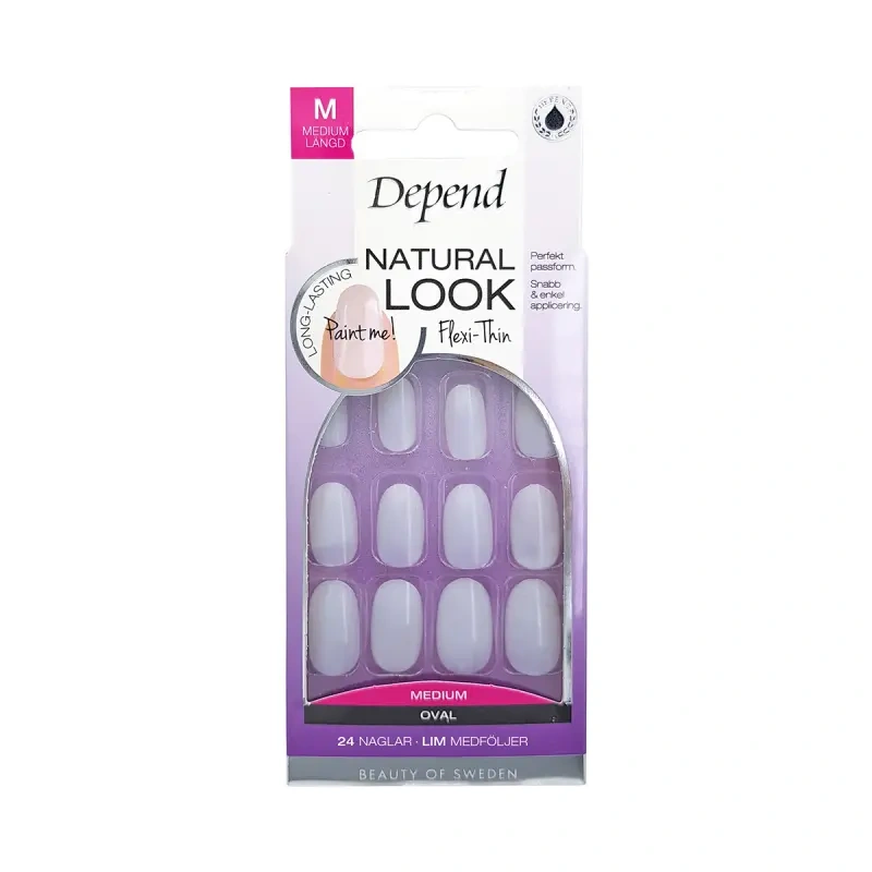 Depend kunstküüned Natural Look ovaalne /80061/