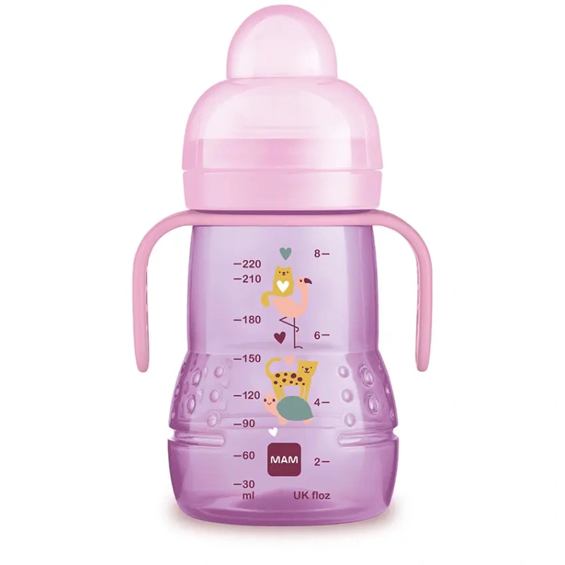 MAM Trainer joogipudel 220 ml ROOSA