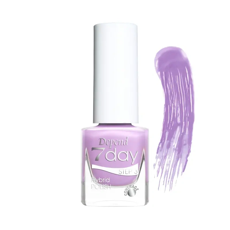 Depend 7 Day hübriidlakk 7342 Lovely Lavender 5ml UUS!