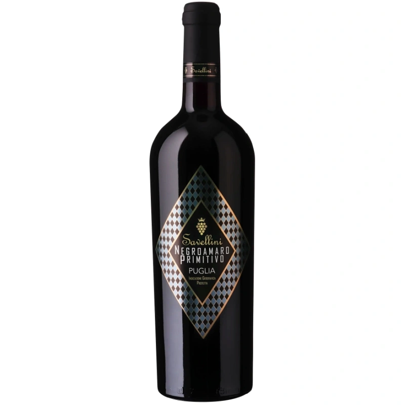 Savellini Negromaro Primitivo Puglia 13,5%vol 0,75L