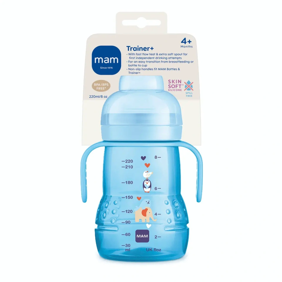 MAM Trainer joogipudel 220ml Blue