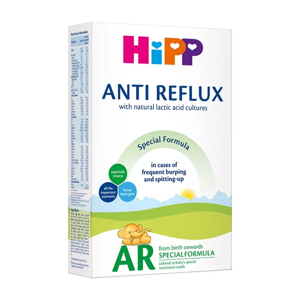 HIPP Anti Reflux eripiimasegu (toidu tagasiheite korral) al. sünnist 300g (DE-ÖKO-001)