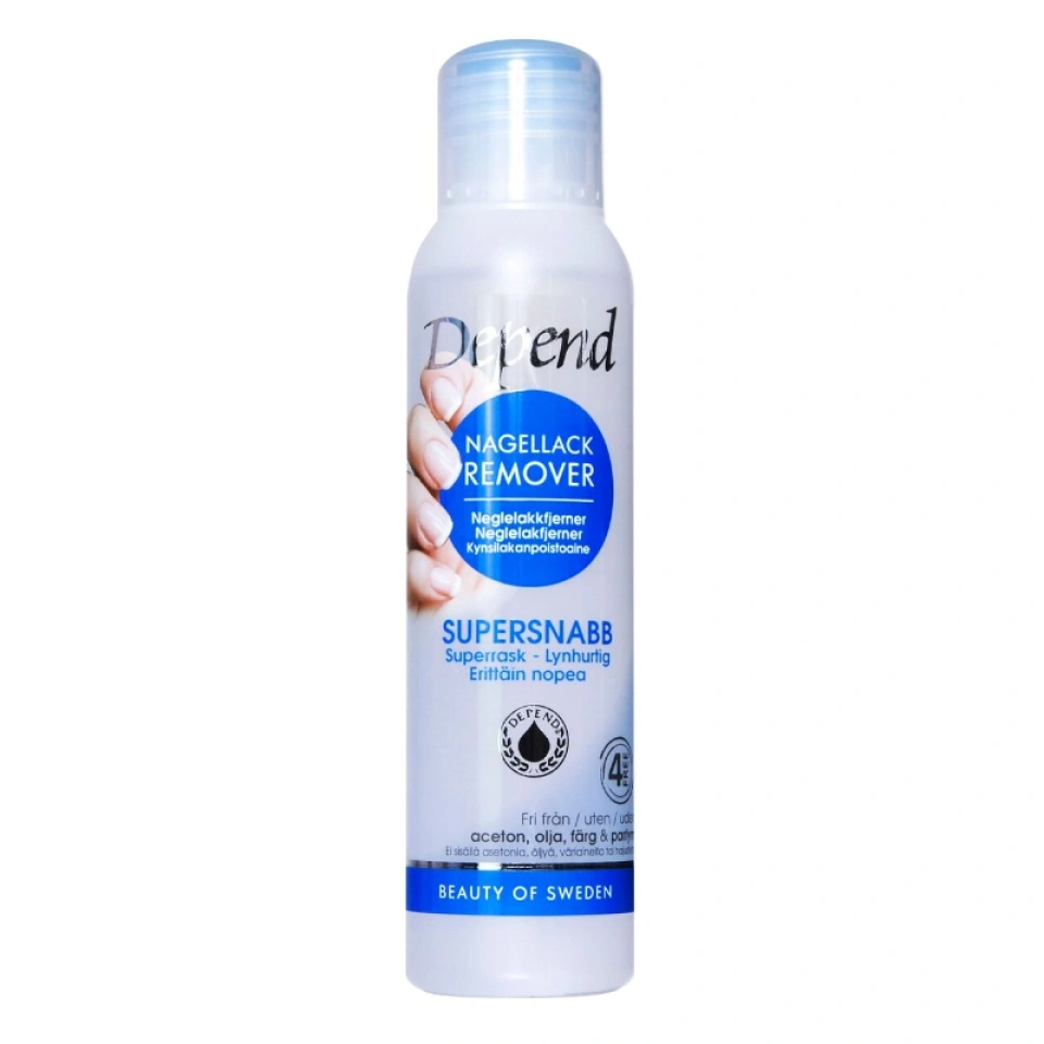 Depend küünelakieemaldi Sinine (kiiretoimeline) 100 ml /2879/