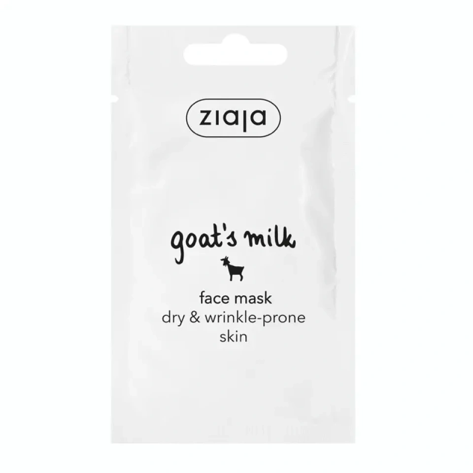 Ziaja Goat's Milk näomask 20+ kuivale nahale 7ml 