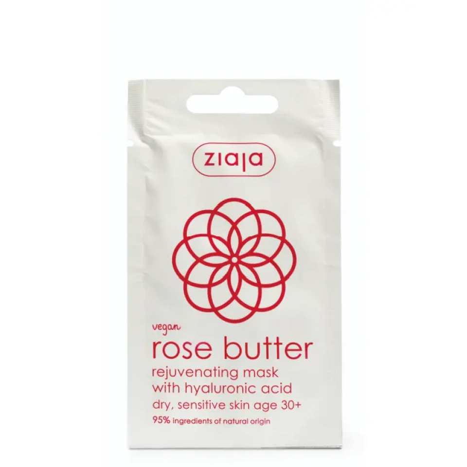 Ziaja Rose Butter noorendav näomask hüaluroonhappega 30+ 7ml