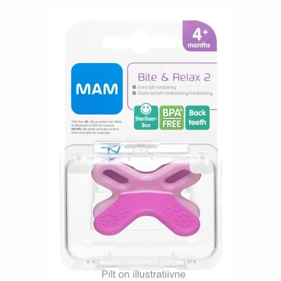 MAM Bite & Relax 2 närimisrõngas 