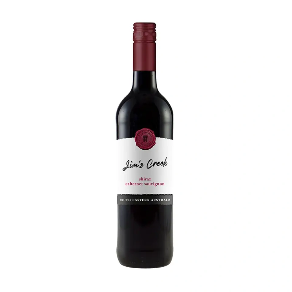 Jim's Creek Shiraz - Cabernet Sauvignon 13%vol 0,75L 2021