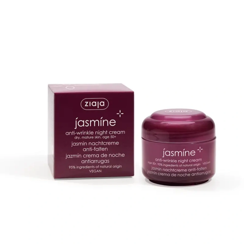 Ziaja Jasmine kortsudevastane öökreem 50+ 50ml