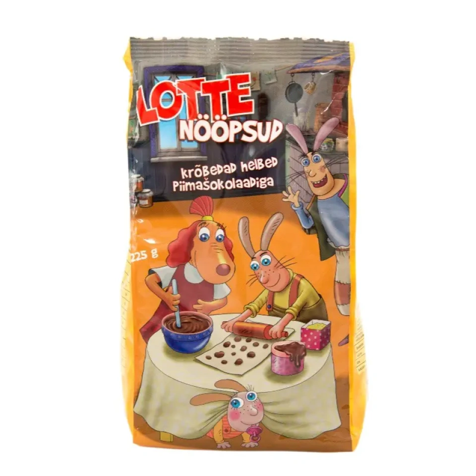 Lotte Nööpsud - krõbedad helbed piimašok.-ga 225g