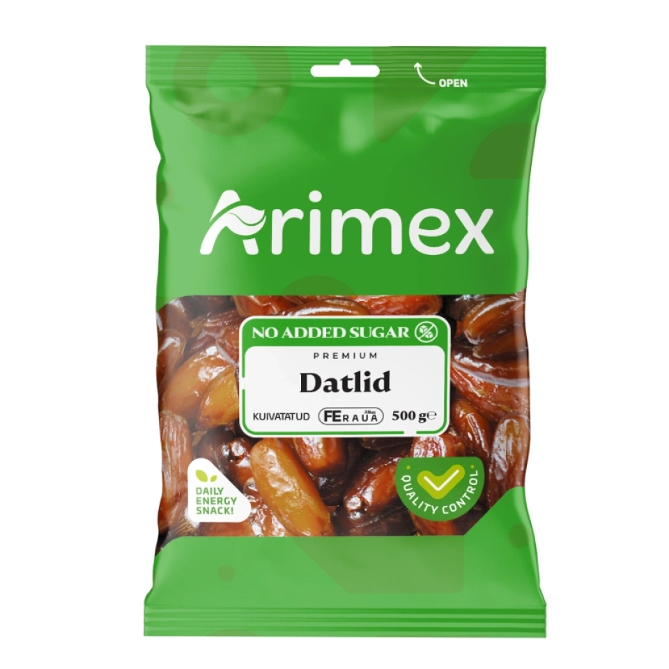 ARIMEX Premium kuivatatud datlid kivita 500g