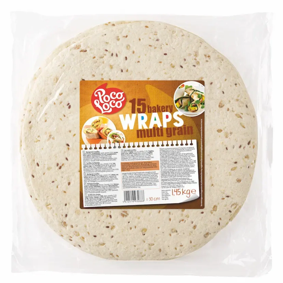 Poco Loco Catering mitmevilja tortilja 30cm x 15 tk 1450g