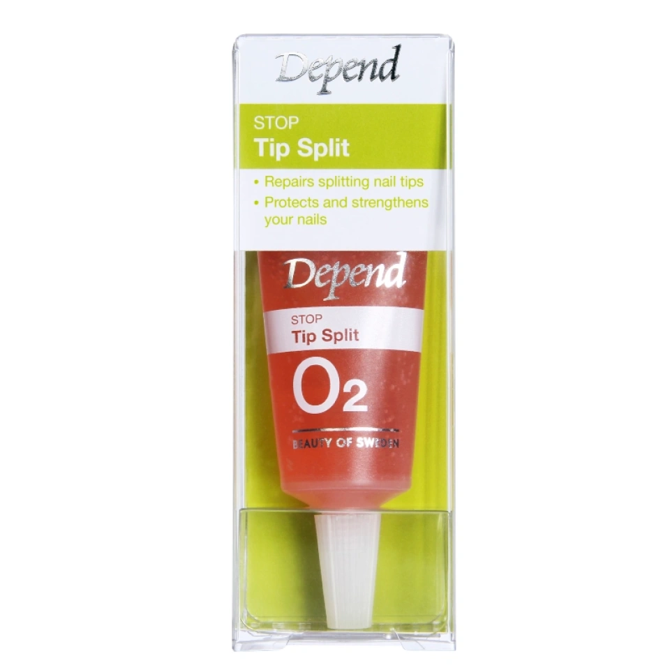 Depend O2 geel kihistuvatele küüntele Stop Tip Split 10ml /8954/