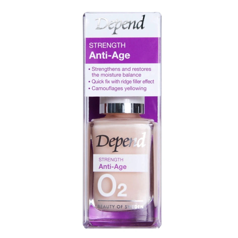 Depend O2 küünetugevdaja Strength Anti-Age 11ml /8957/