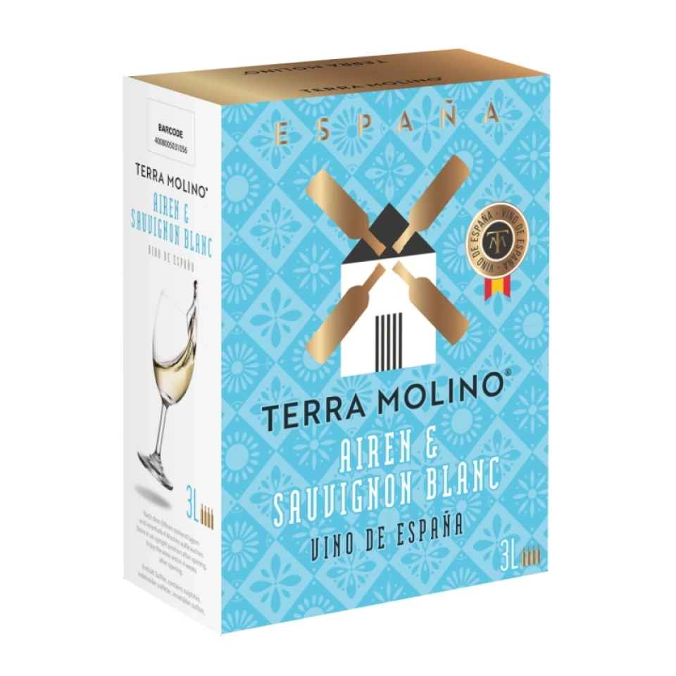 Terra Molino Airen Sauvignon Blanc 10,5%vol BIB 3L
