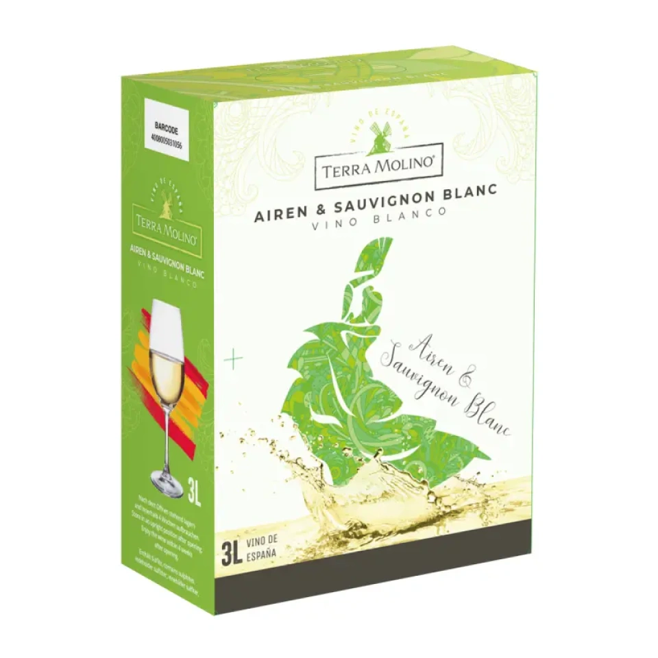 Terra Molino Airen Sauvignon Blanc 10,5%vol BIB 3L