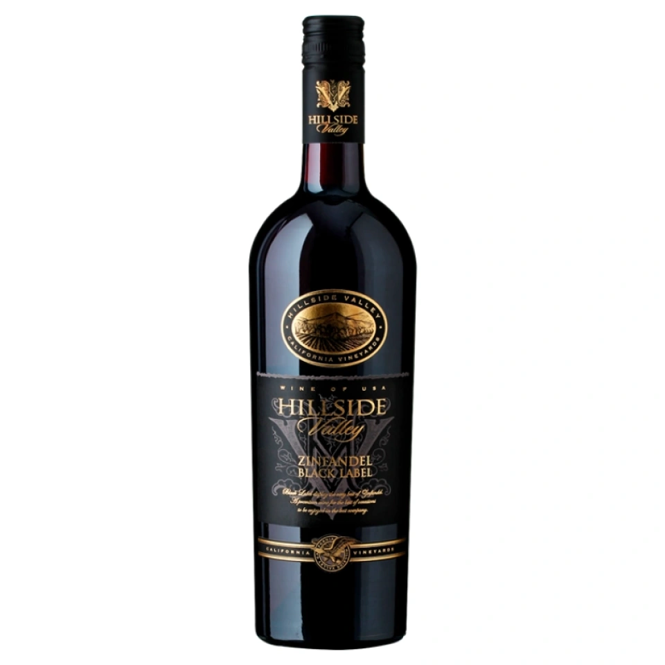 Hillside Valley Zinfandel Black Label 14%vol 0,75L 2021