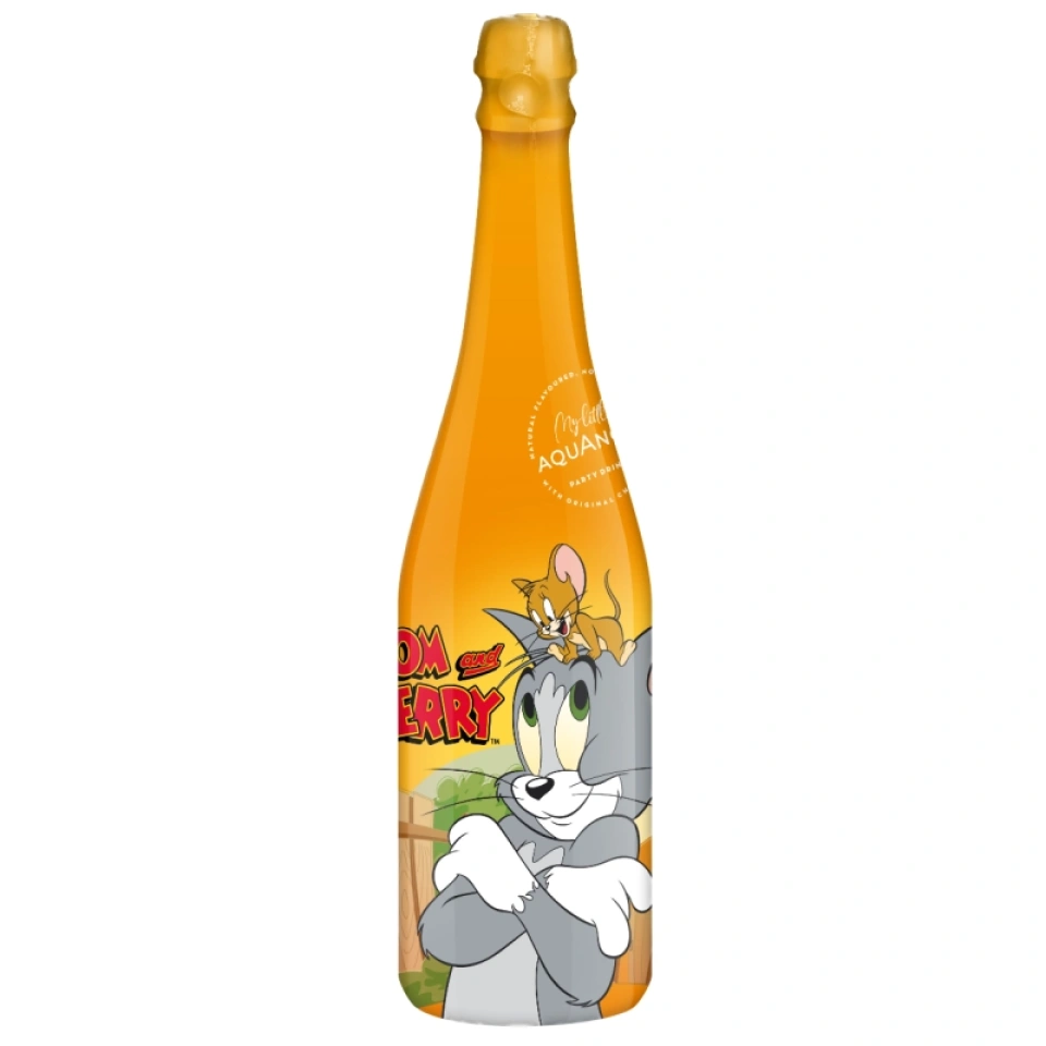 Tom & Jerry - alkoholivaba kihisev puuviljajook (õunamaitseline) 0,75l