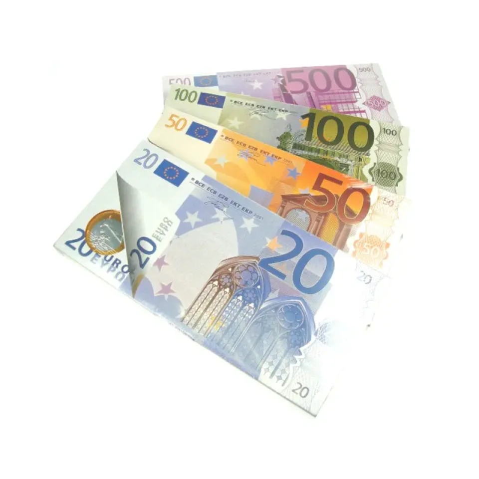 Steenland piimašokolaadimündid Eurorahad (20tk x 35mm) 100g
