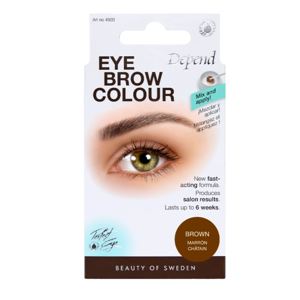 Depend kiiretoimeline kulmuvärv Perfect Eye, pruun /4903/