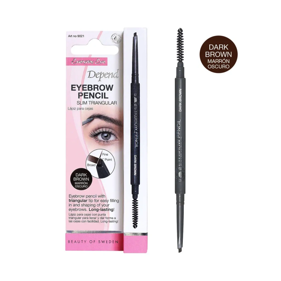 Depend Everyday Eye kulmupliiats Slim Triangular, dark brown /9021/