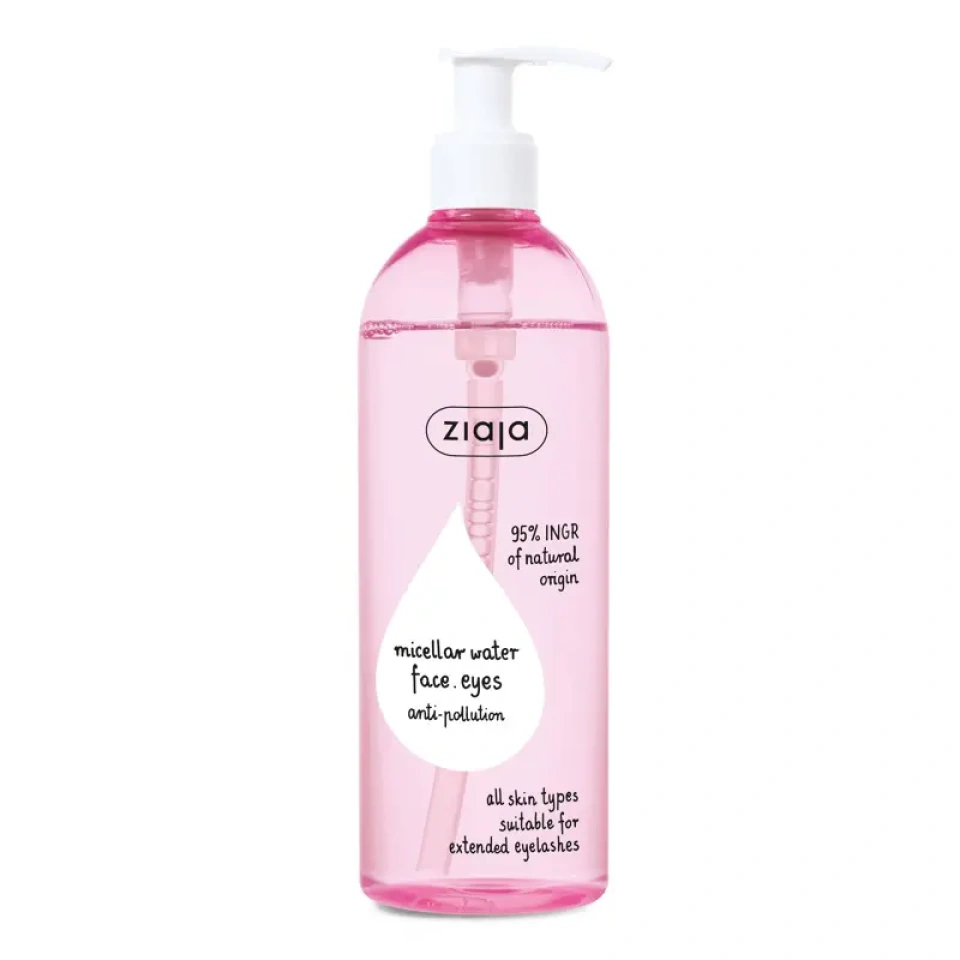 Ziaja mitsellaarvesi näole & silmadele 390ml