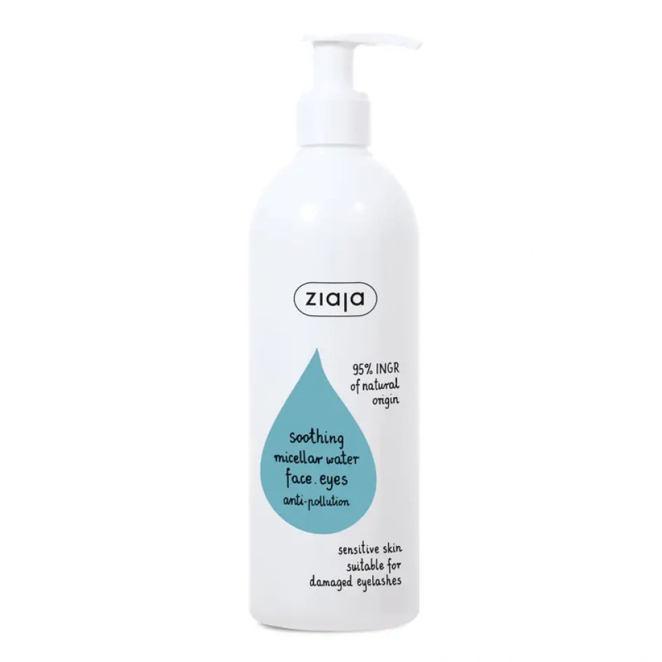 Ziaja rahustav mitsellaarvesi näole & silmadele 390ml