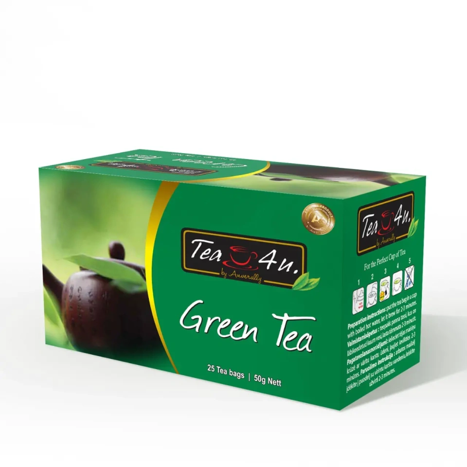 Tea4U roheline pakitee (25x2g) 50g