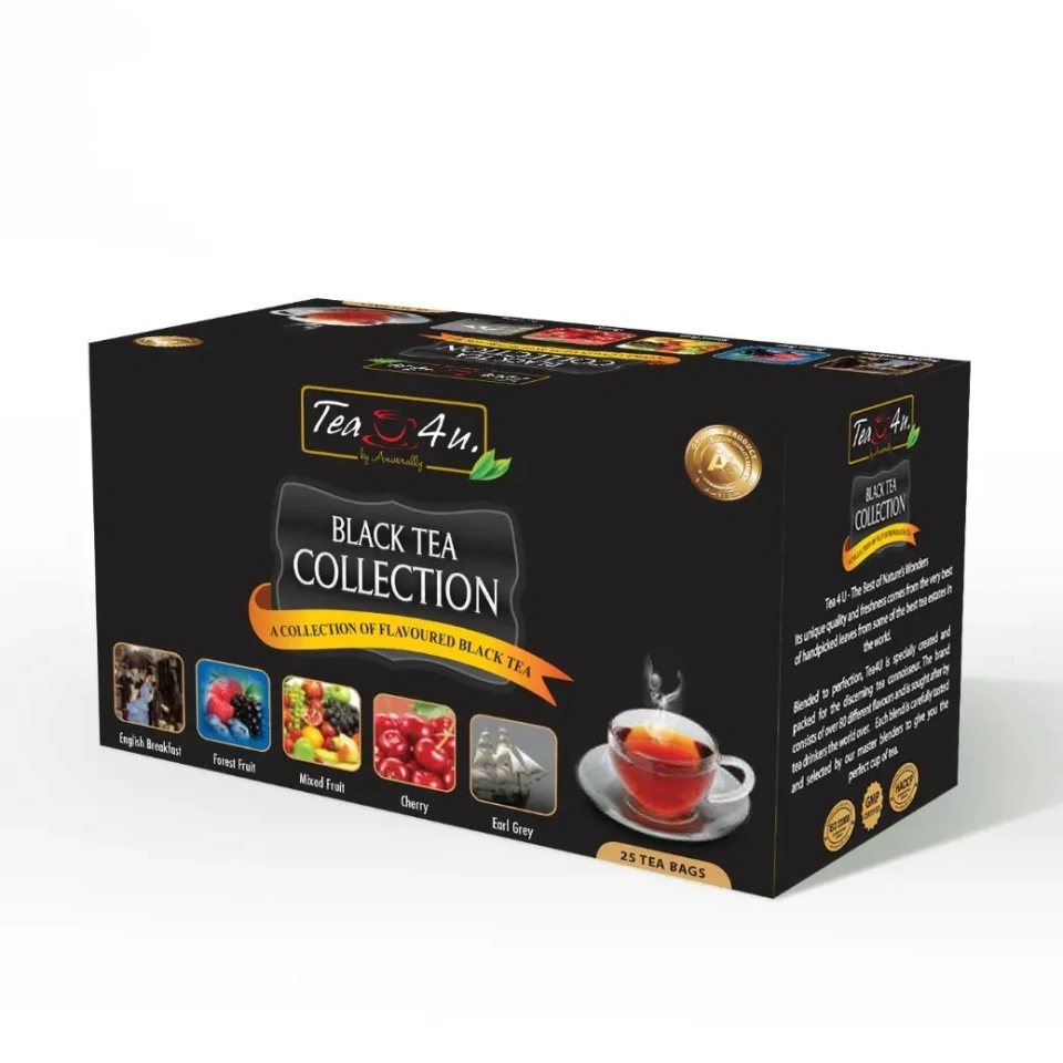 Tea4U musta teede segu (25 pakiteed x 2g) 50g