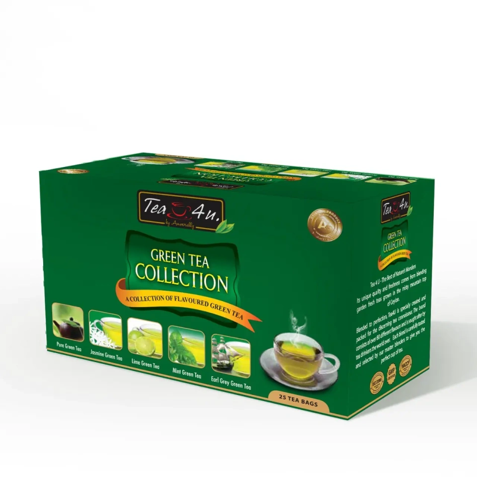 Tea4U roheliste teede segu (25 pakiteed x 2g) 50g