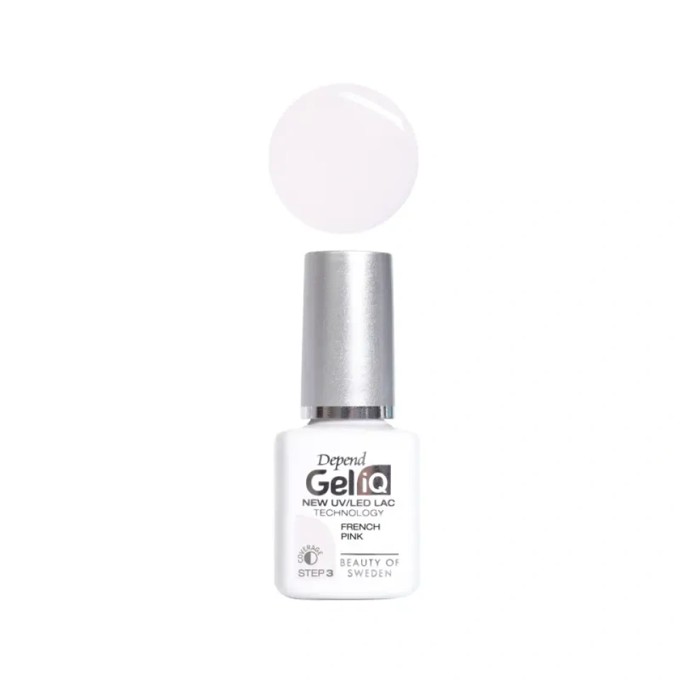 Depend geellakk Gel iQ 1002 French Pink 5ml