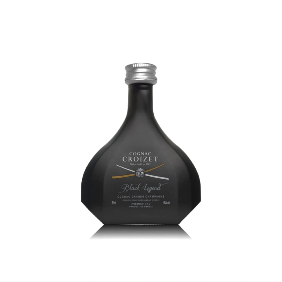 Croizet Cognac Black Legend Grande Champagne 40%vol 0,05L