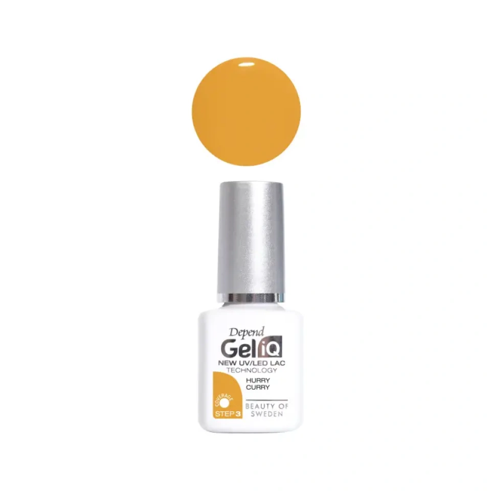 Depend geellakk Gel iQ 1037 Hurry Curry 5mlX