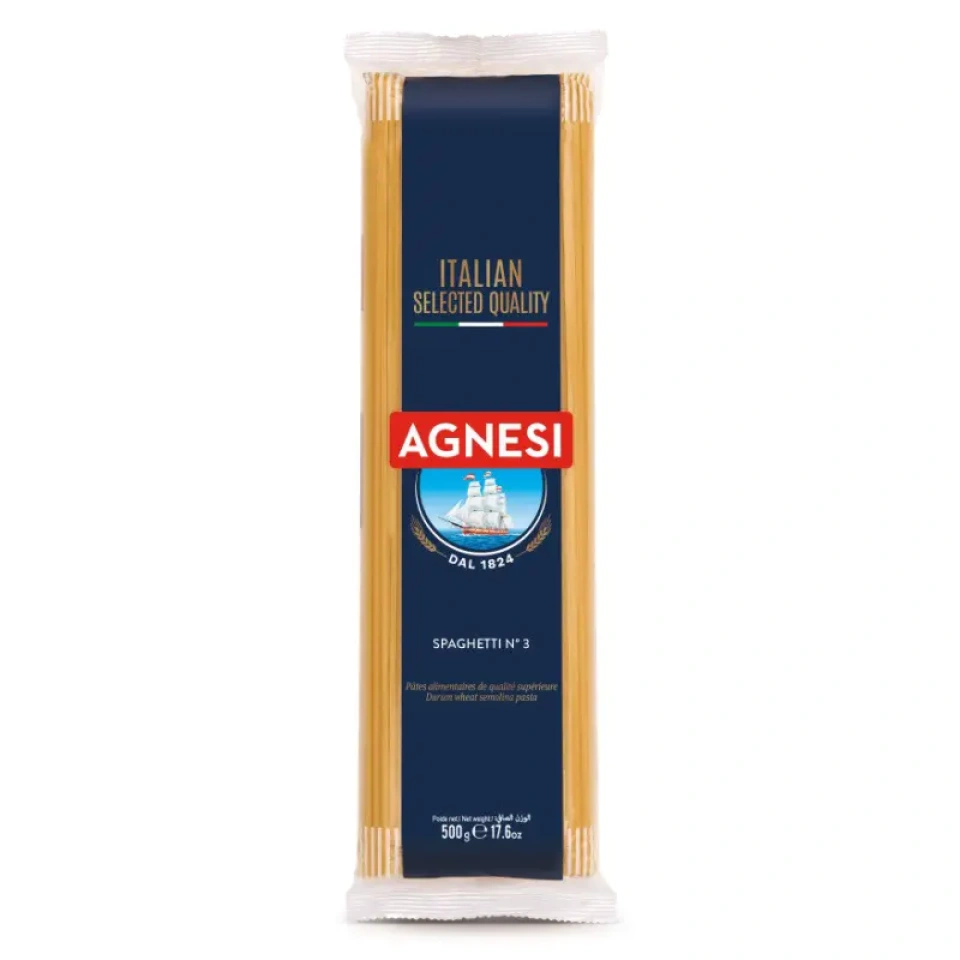 Agnesi pasta Spaghetti no3 500g