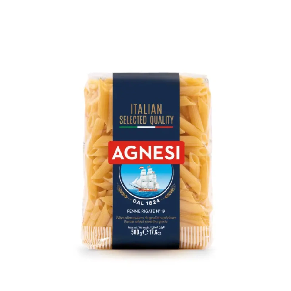 Agnesi pasta Penne Rigate 500g