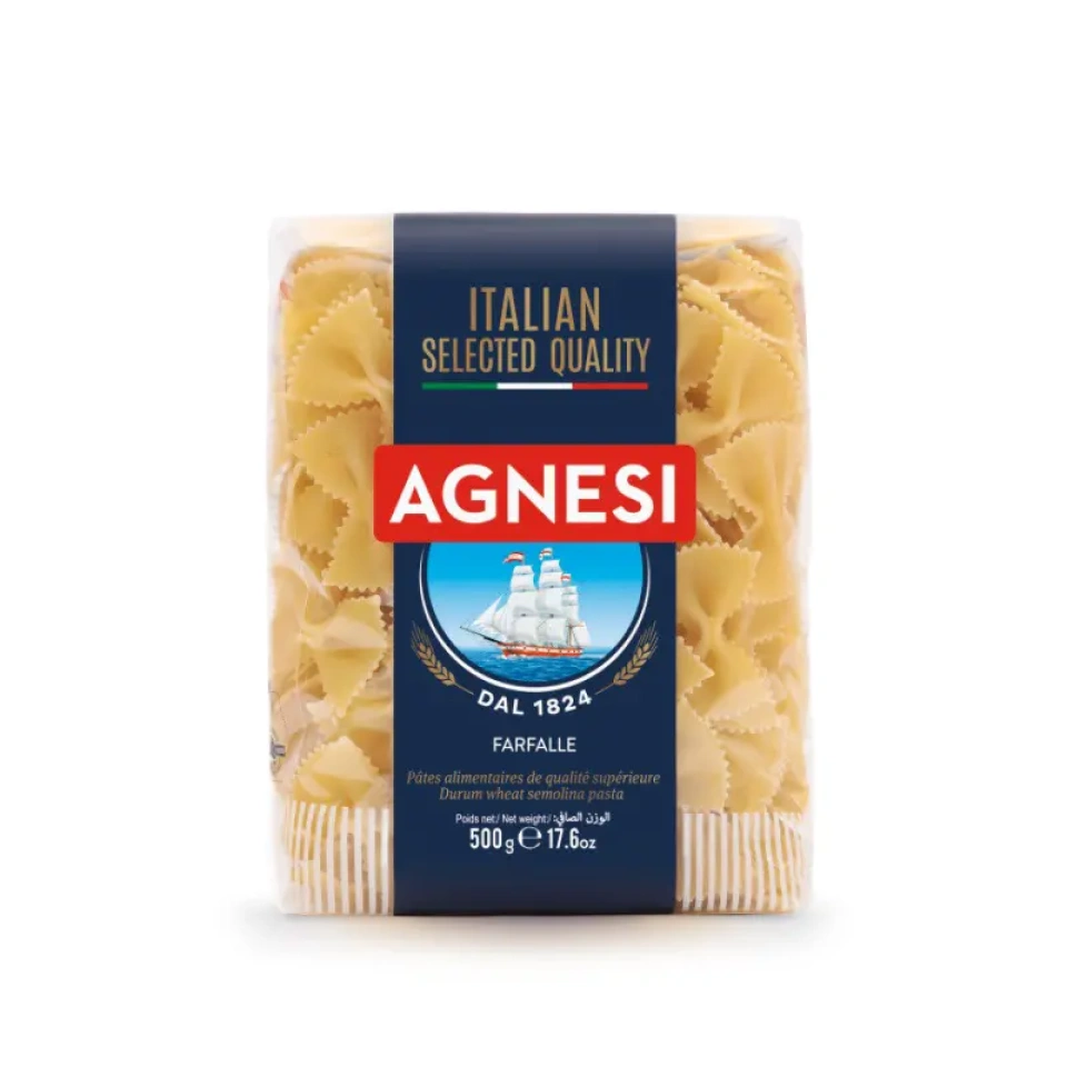 Agnesi pasta Farfalle 500g