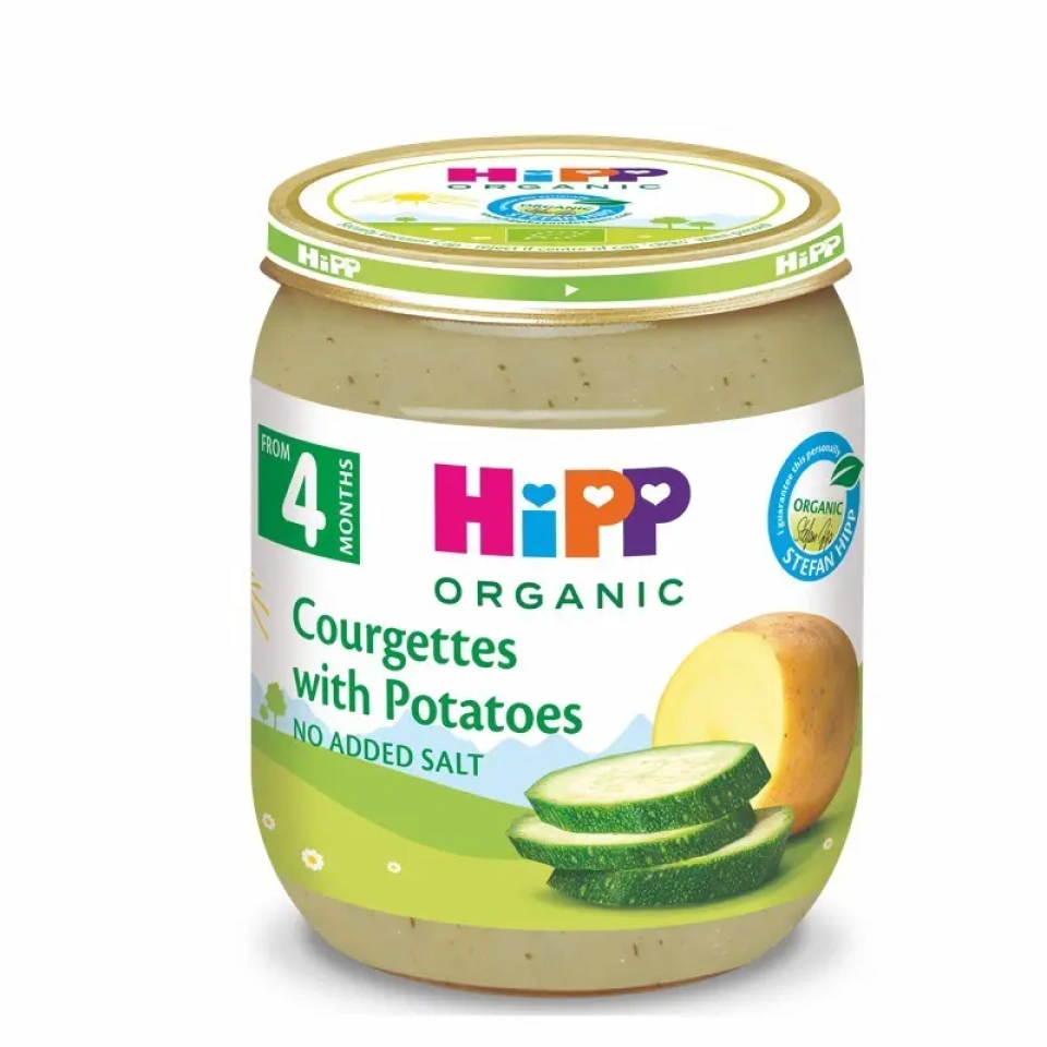 HiPP Suvikõrvitsapüree kartuliga ÖKO peale 4.k 125g(HU-ÖKO-01)