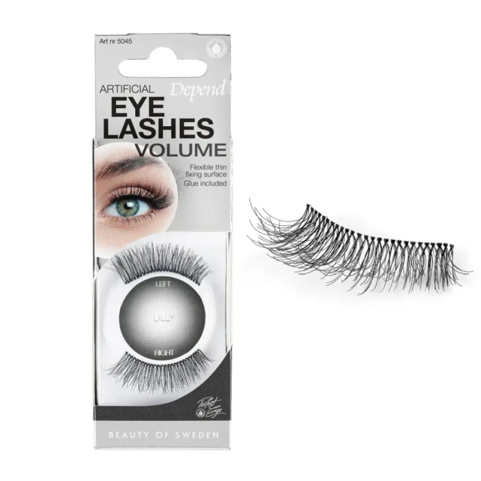 Depend volüümripsmed Lilly + liim /5045/ 