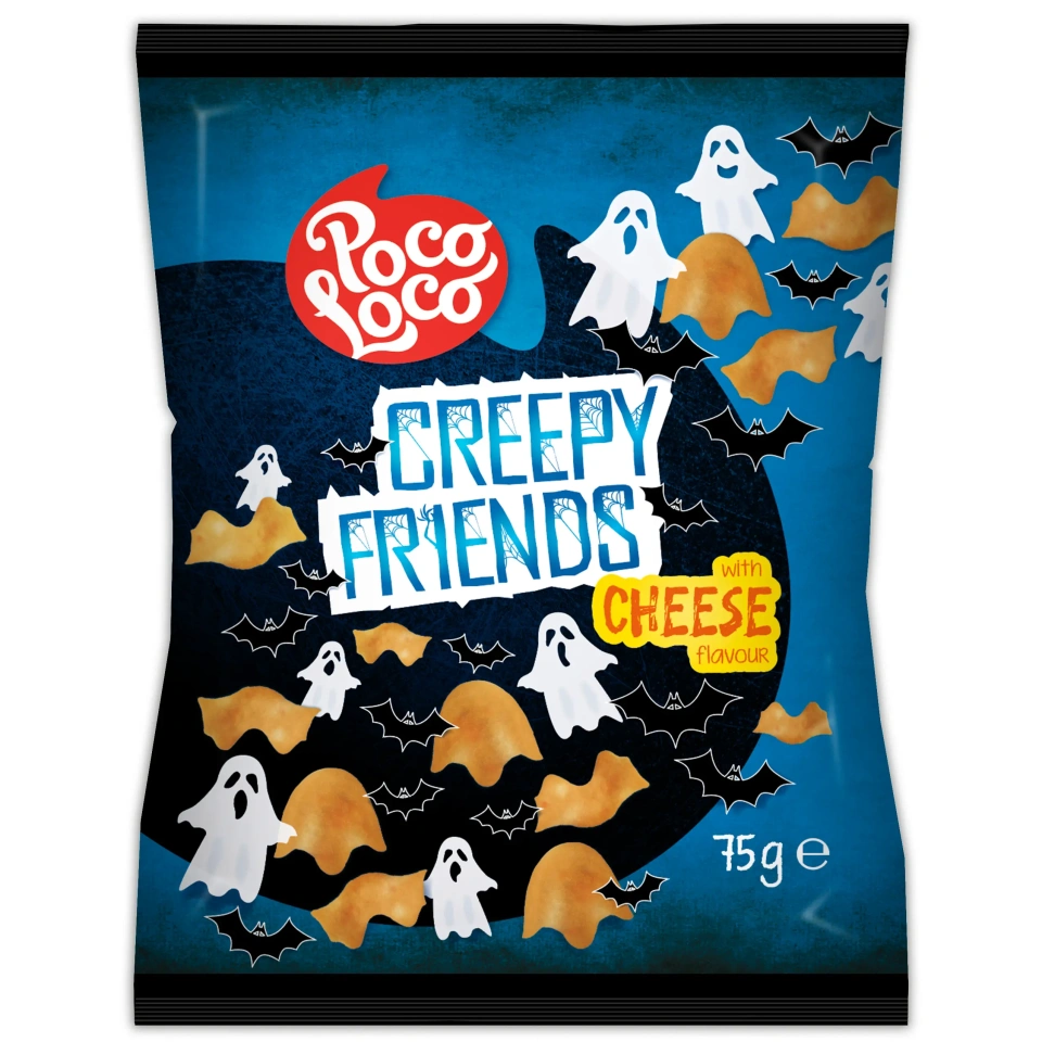 Poco Loco Creepy Friends juustumaitselised kartulisnäkid 75g