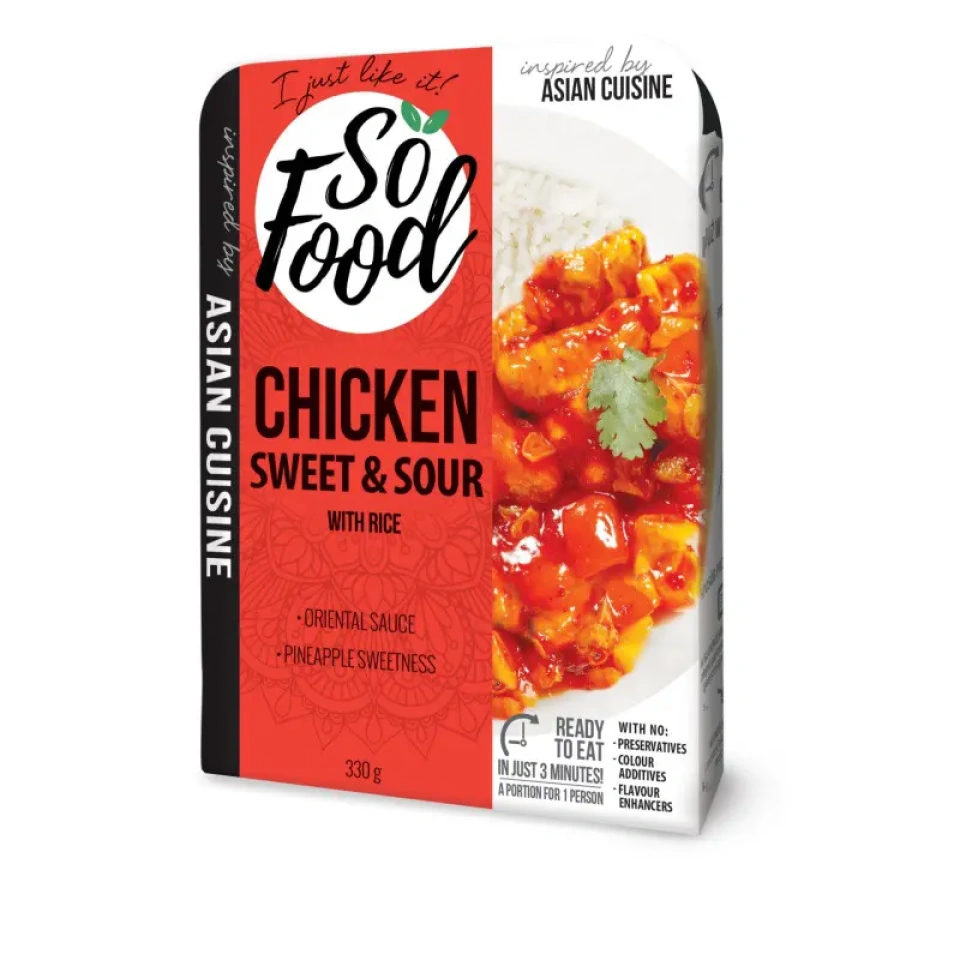 So Food Chicken Sweet & Sour (soojendatav valmistoit) 330g