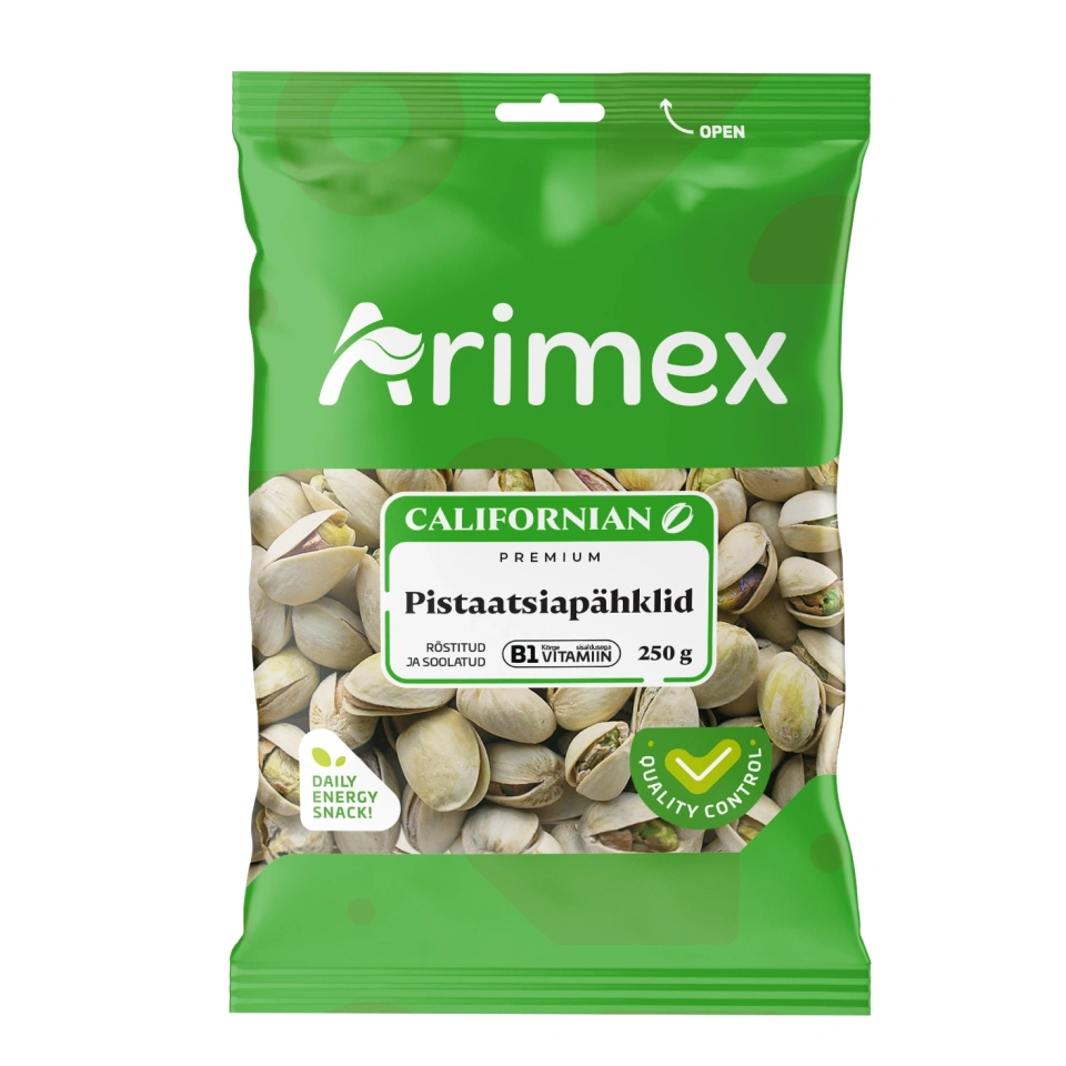 ARIMEX Premium pistaatsiapähklid 250g