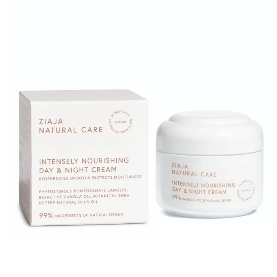 Ziaja Natural Care intensiivselt niisutav päeva- ja öökreem 50ml
