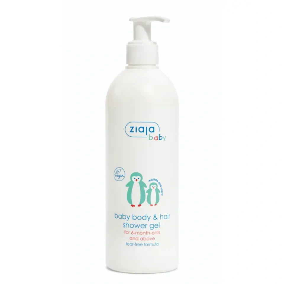 Ziaja Baby keha ja juuste pesugeel, pisaravaba 400ml 