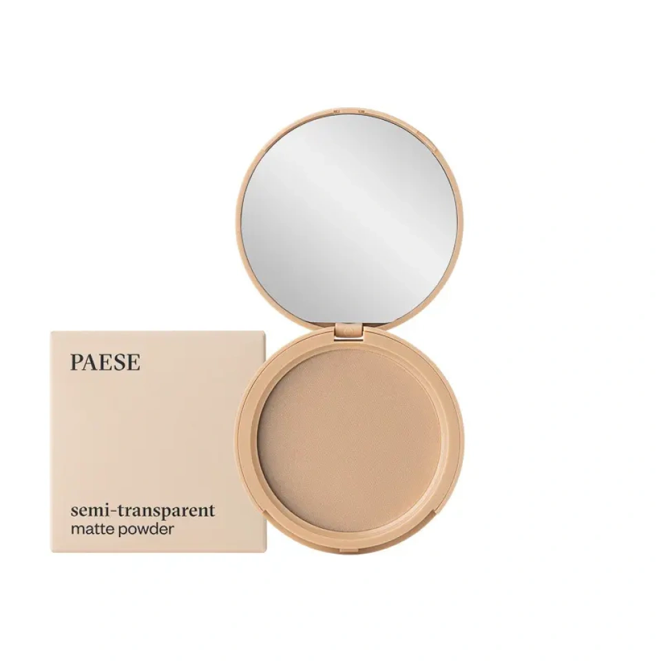PAESE poolläbipaistev matt presspuuder 5A Naturel 9g