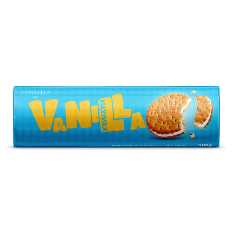 Cornellis MaxiMax Vanilla küpsised 500g