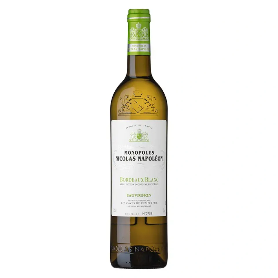 Monopoles Nicolas Napoleon Bordeaux Sauvignon 12% 0,75L 2023
