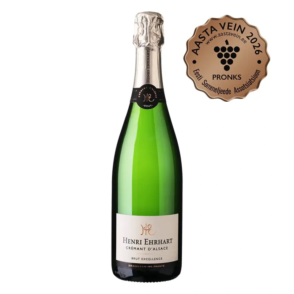 Henri Ehrhart Cremant D'Alsace Brut Excellence 12%vol 0,75L