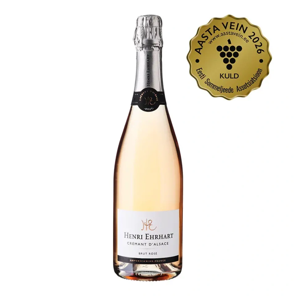 Henri Ehrhart Cremant D'Alsace Brut Rose 12%vol 0,75L