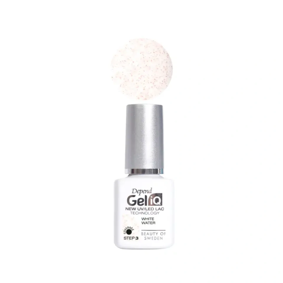 Depend geellakk Gel iQ 1089 White water 5ml