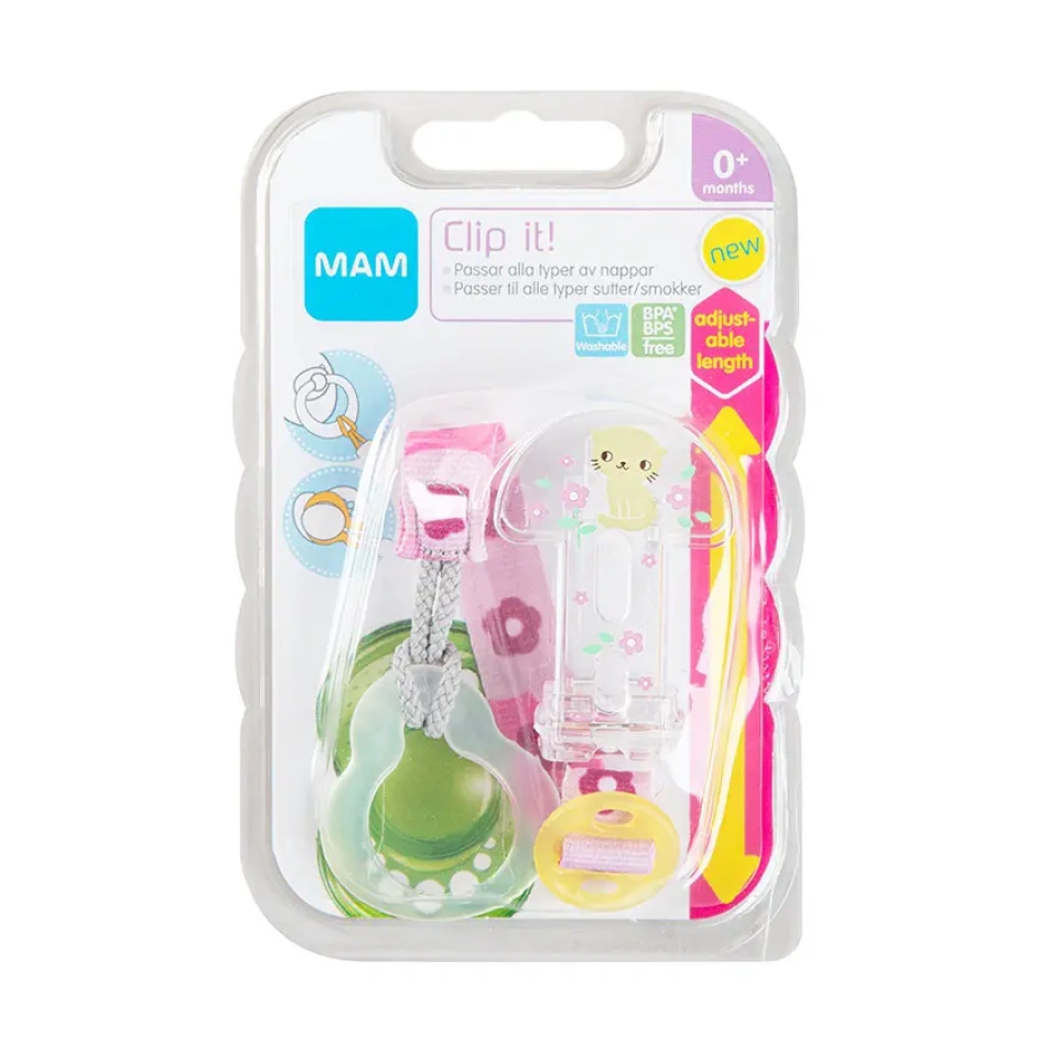 MAM Clip it! lutipael ROOSA